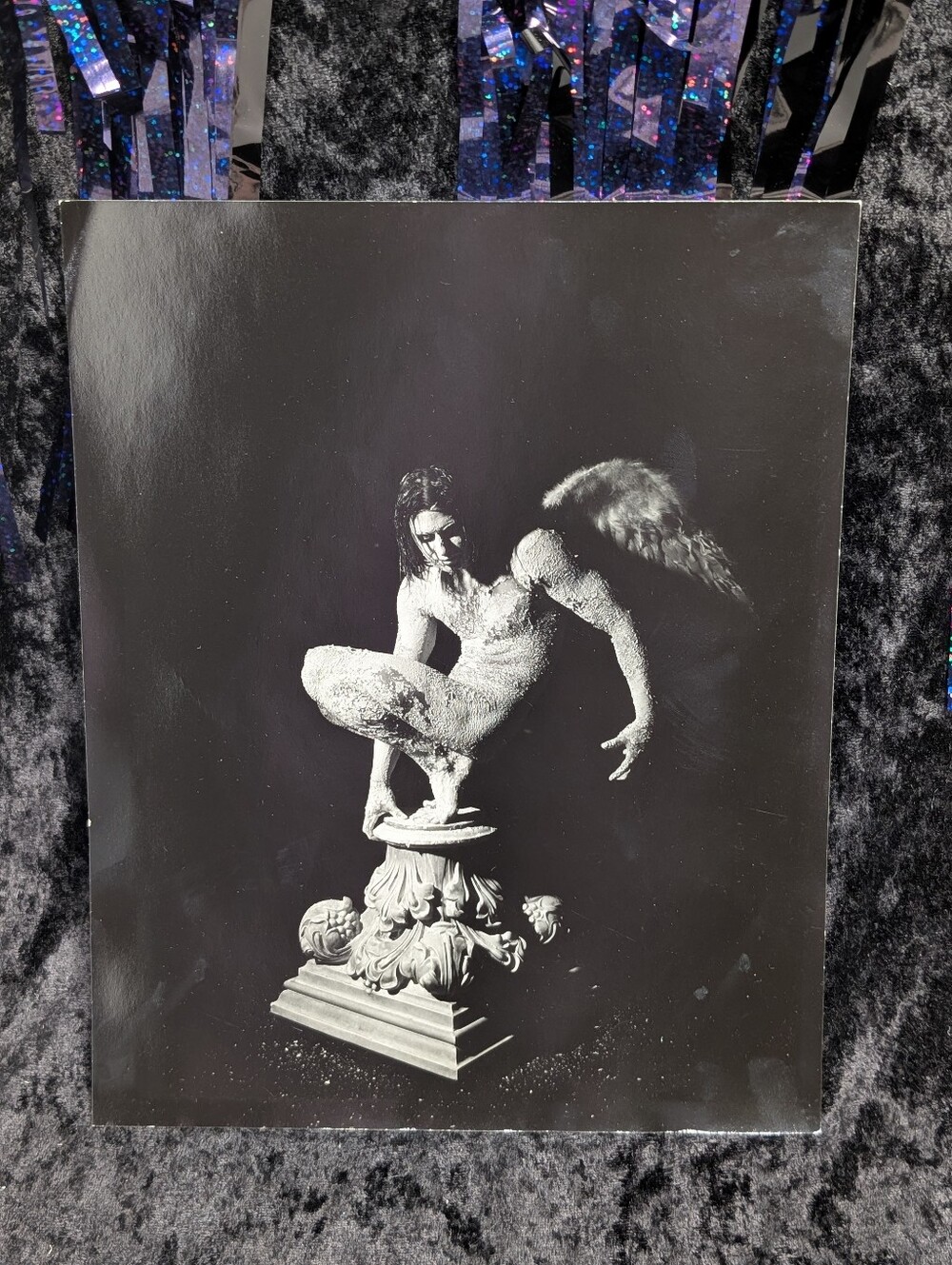 Gothic Art Gargoyle Print of photograph